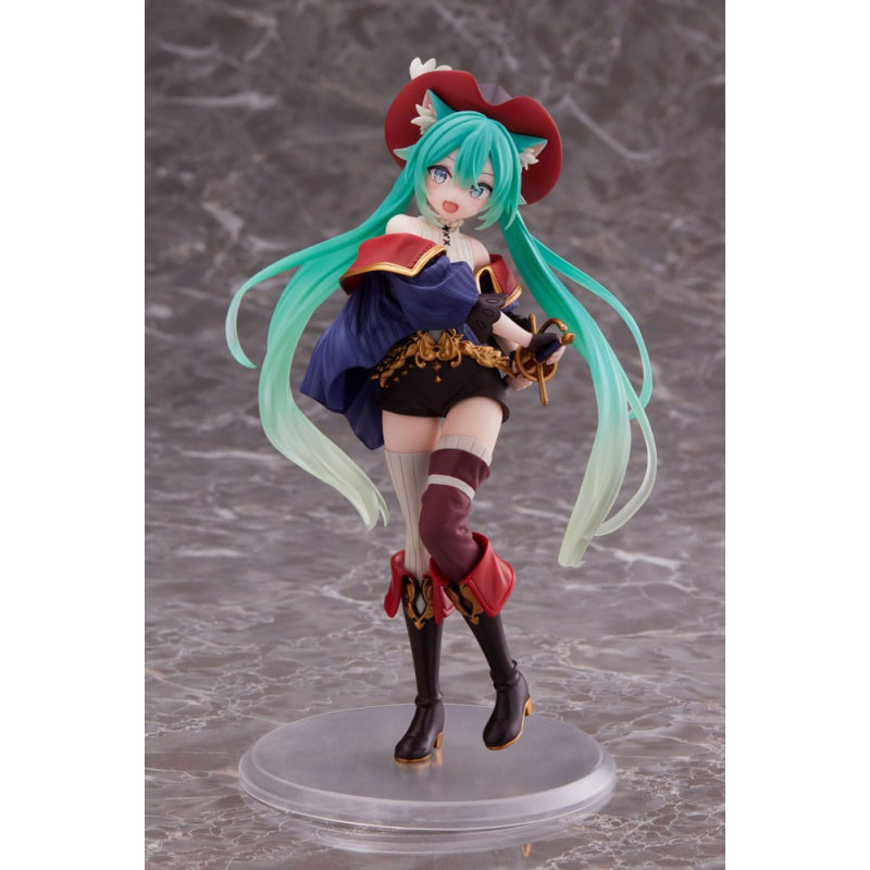 Vocaloid - Figurine Hatsune Miku Wonderland Puss in Boots