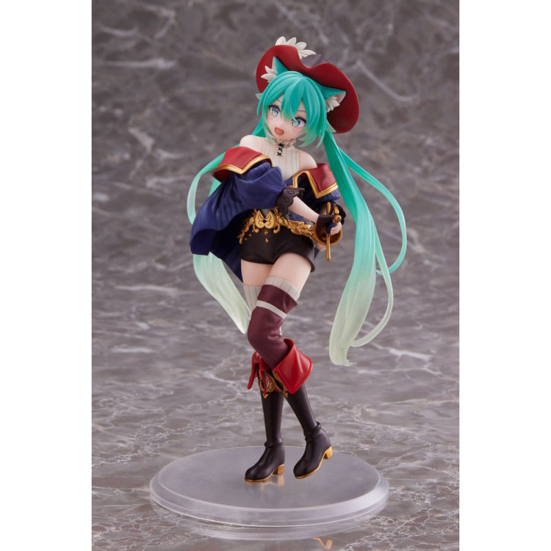 Hatsune Miku – Figurine Wonderland Puss in Boots – Vocaloid Taito