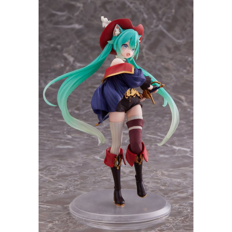 Hatsune Miku – Figurine Wonderland Puss in Boots – Vocaloid Taito