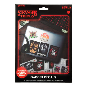 Stranger Things - Set de 14 stickers gadget decals phosphorescents