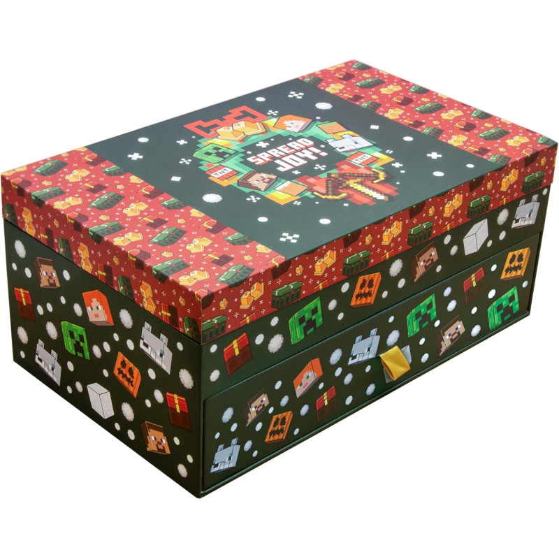 Minecraft – Calendrier de l'Avent Boîte à Trésors – Paladone