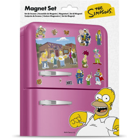 The Simpsons - Set d'aimants Homer Taverne de Moe