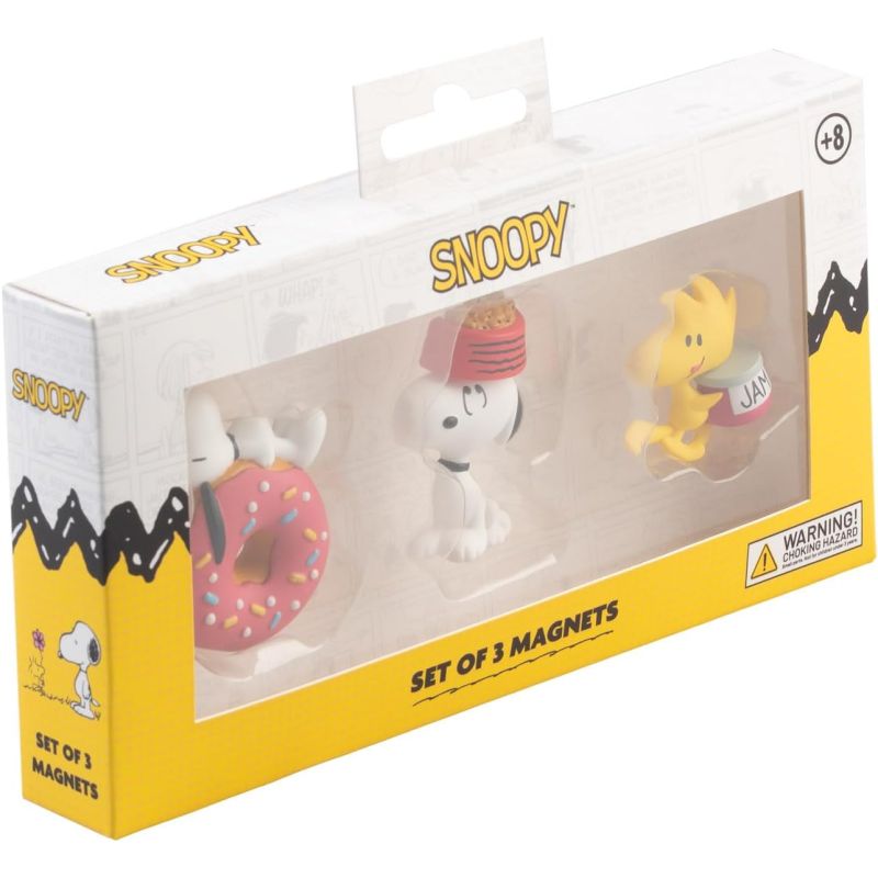Peanuts - Set de 3 aimants 3D