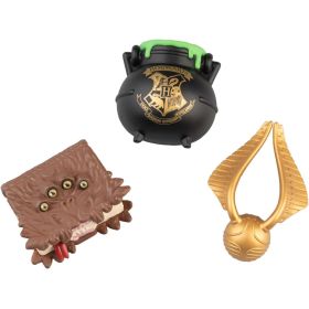 Harry Potter - Set de 3 aimants 3D Golden Snitch, Book of Monsters & Potion