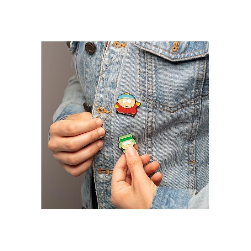 South Park - Set de 4 pins Cartman, Kenny, Kyle et Stan