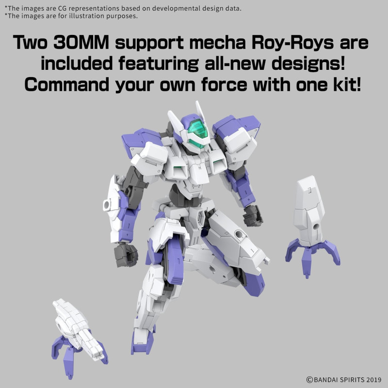 Model kit Bandai – 1/144 30MM eEXM-40 Iglight 01