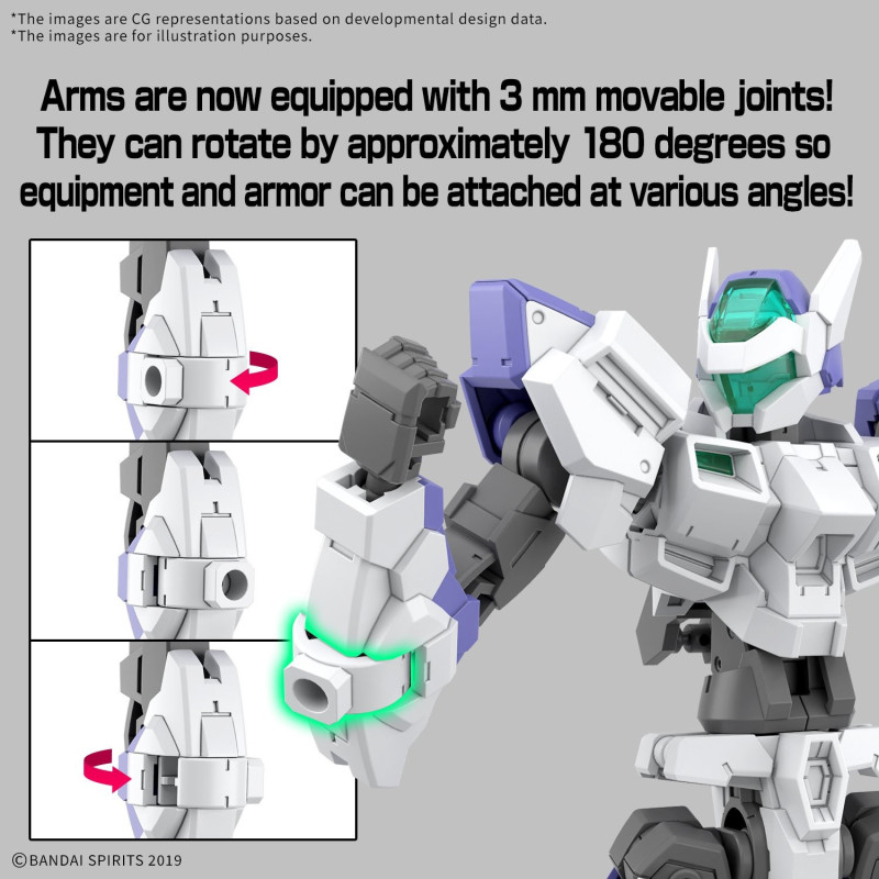 Model kit Bandai – 1/144 30MM eEXM-40 Iglight 01