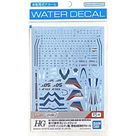 Macross - HG 1/100 VF-31J Siegfried (Hayate Immelman) Water Decals