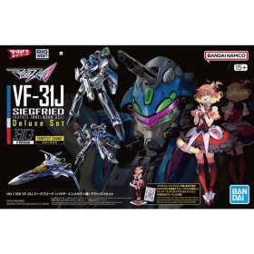 Macross - HG 1/100 HG VF-31J Siegfried (Hayate Immelman) Deluxe Set