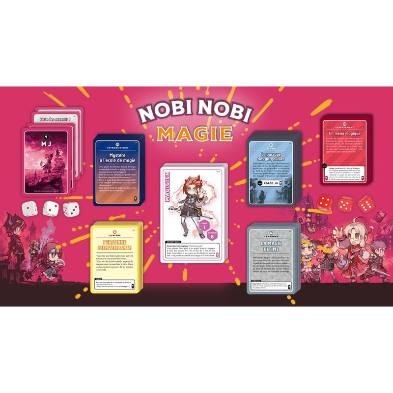Nobi Nobi Magie – Le Petit Jeu de Rôle de Table