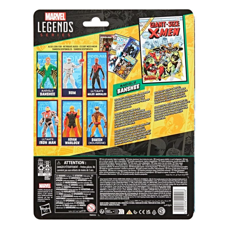 OCTOBRE 2025 : Marvel Legends - Retro Collection - Figurine Banshee 15 cm (Giant-Size X-Men)