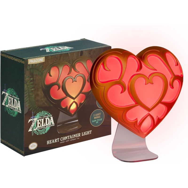 The Legend of Zelda - Lampe Conteneur Coeur 25 cm
