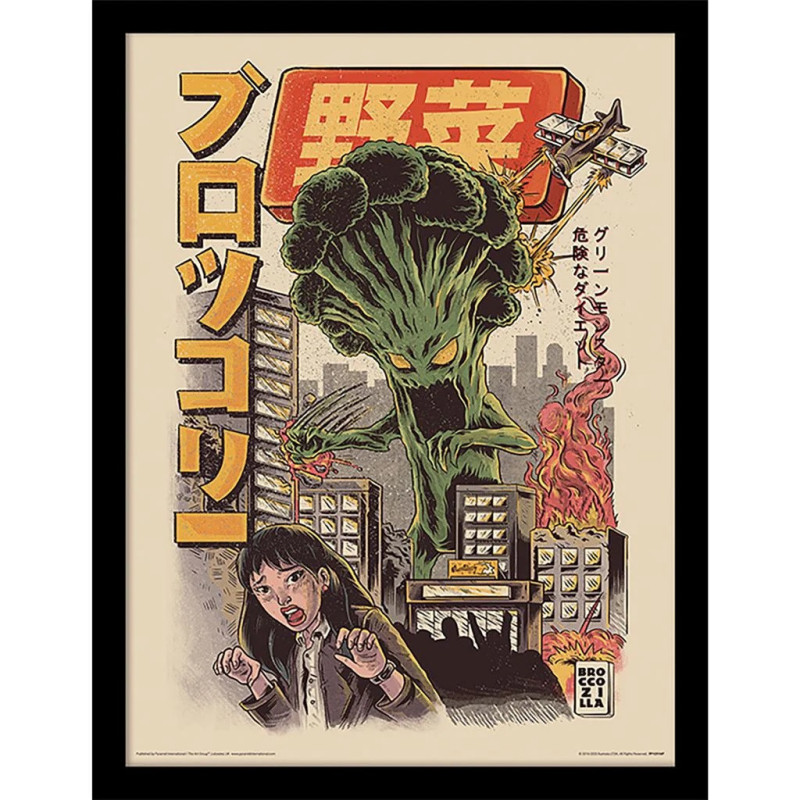 Ilustrata – Broccozilla – Licence Pyramid