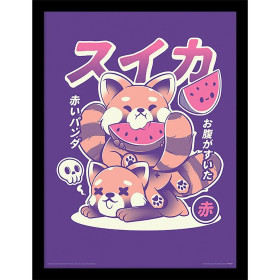 Ilustrata - Poster encadré Watermelon (30 x 40 cm)