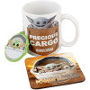 Star Wars : The Mandalorian - Set porte-clé, mug et sous-verre Grogu