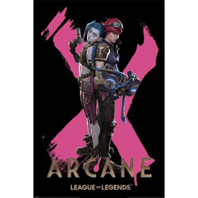 Arcane : League of Legends - grand poster Duo (61 x 91,5 cm)