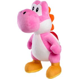 Super Mario - Peluche 20 cm : Yoshi Rose