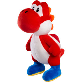 Super Mario - Peluche 20 cm : Yoshi Rouge