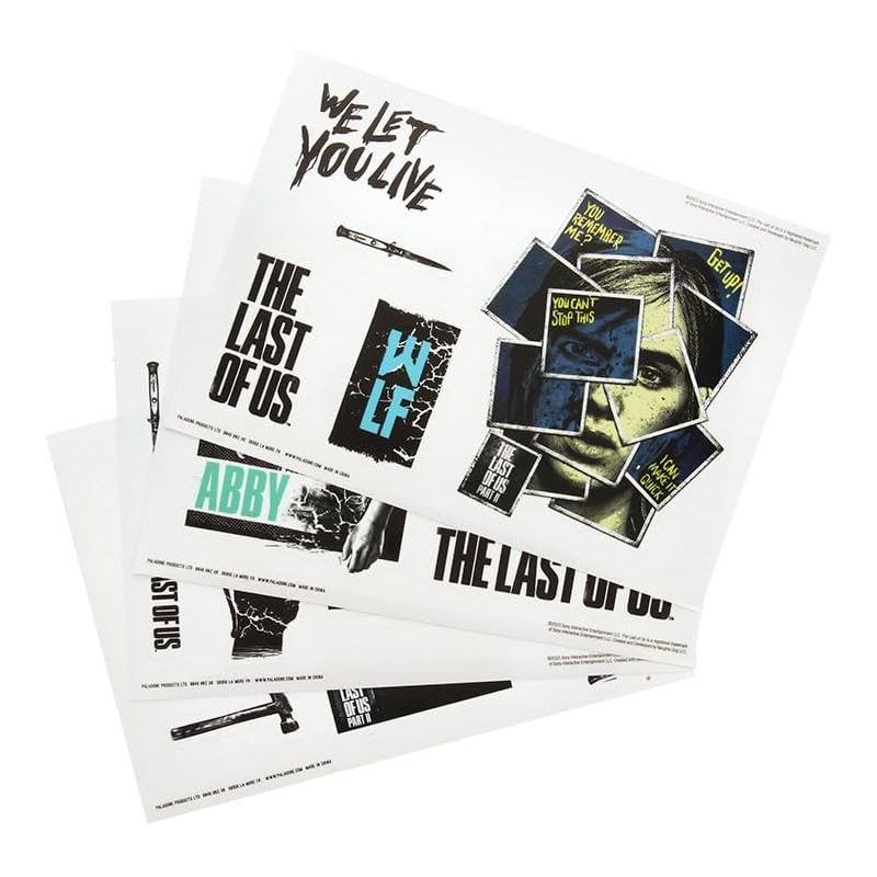 The Last of Us - Set de 25 stickers gadget decals