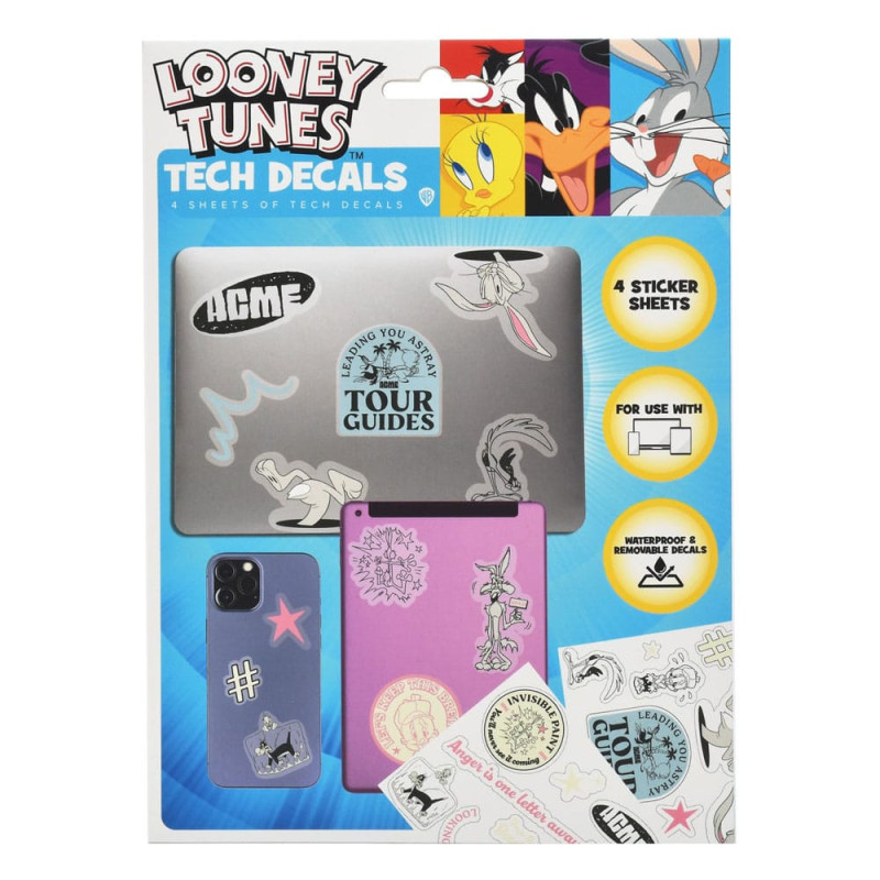 The Looney Tunes - Set de stickers gadget decals