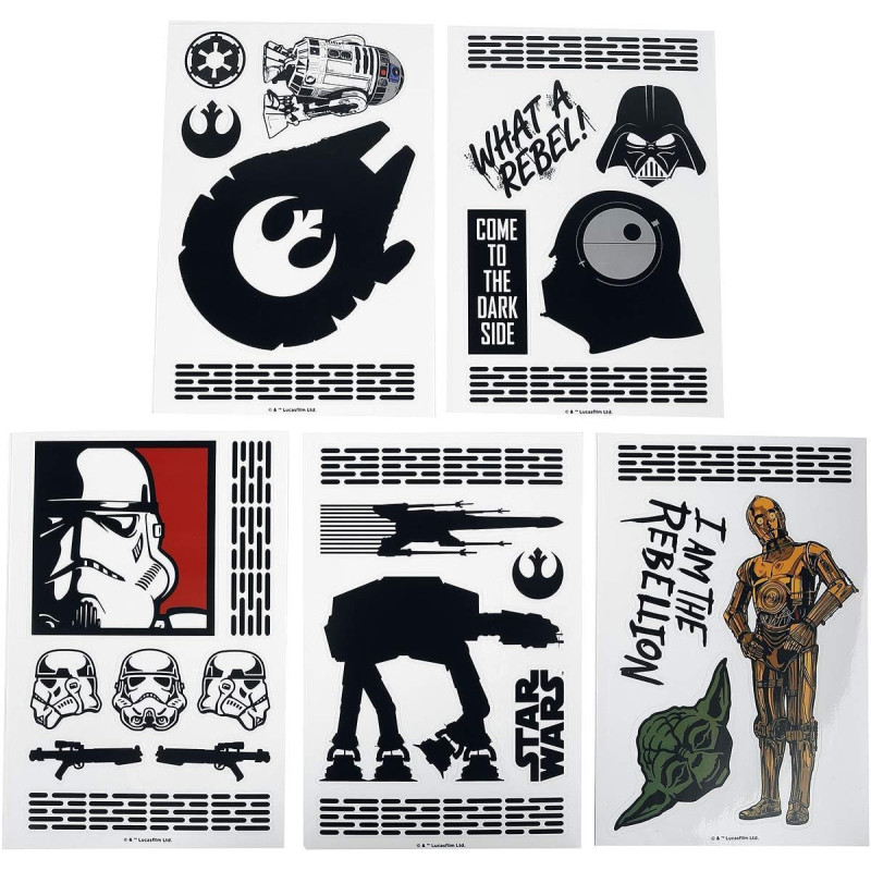 Star Wars – Set de 29 stickers Gadget Decals – Pyramid