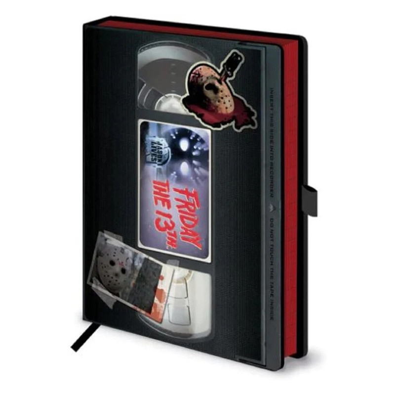 Friday the 13th – Slasher VHS – Carnet Premium A5 – Pyramid