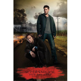 Supernatural - Grand poster Sam & Dean Winchester (61 x 91,5 cm)