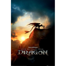 How to train your Dragon - Dragons - Grand poster Movie (61 x 91,5 cm)