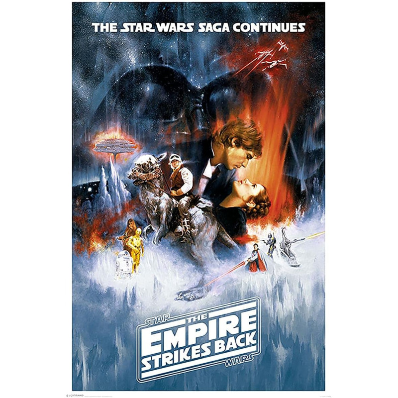 Star Wars - Grand poster ESB The Empire Strikes Back (61 x 91,5 cm)
