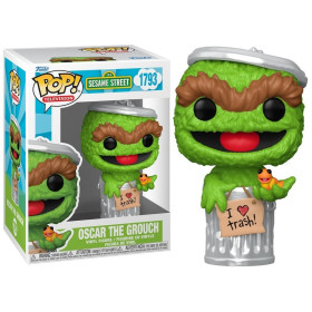 Sesame Street - Pop! - Oscar the Grouch with Slimey n°1793