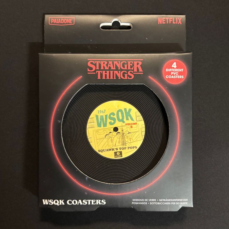 Stranger Things - Set 4 sous-verres WSQK