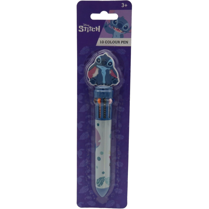 Disney : Lilo & Stitch - Stylo bille 10 couleurs