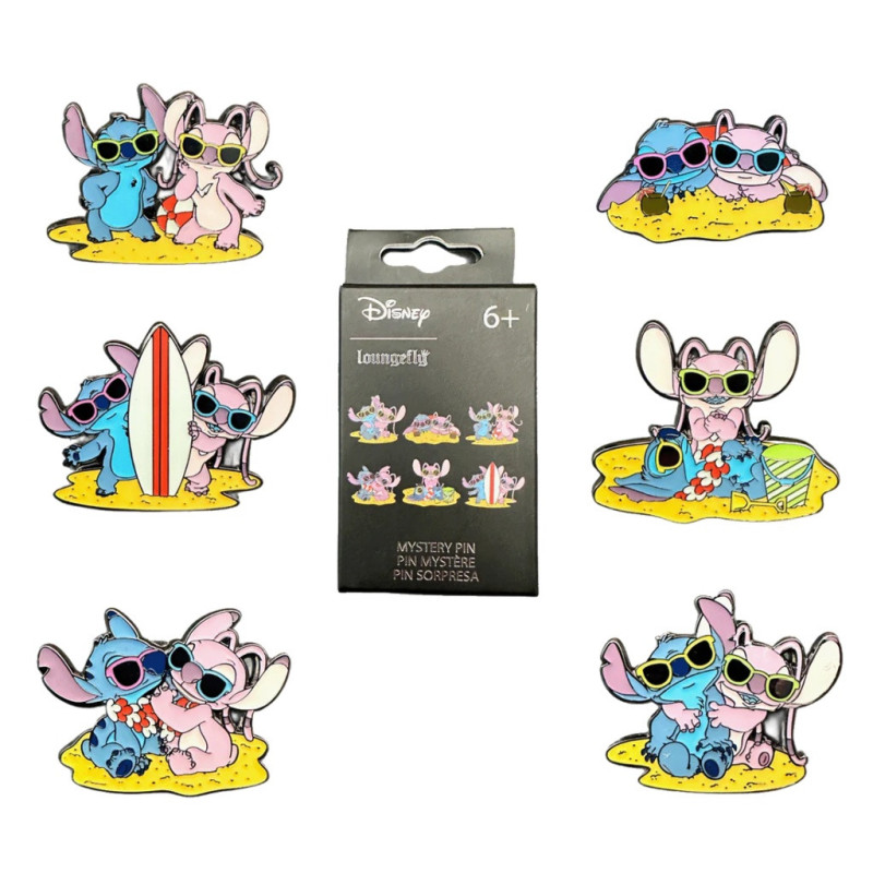 Disney - Pins Stitch & Angel 1 EXEMPLAIRE ALEATOIRE