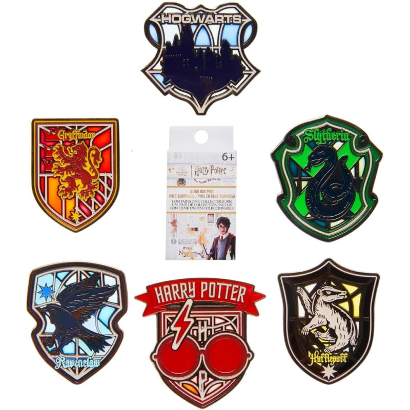 Harry Potter - Pins Stained Glass 1 EXEMPLAIRE ALEATOIRE