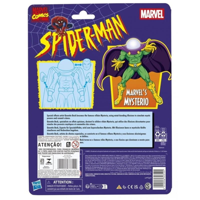 Marvel's Mysterio Figurine Legends Series 15 cm – Hasbro