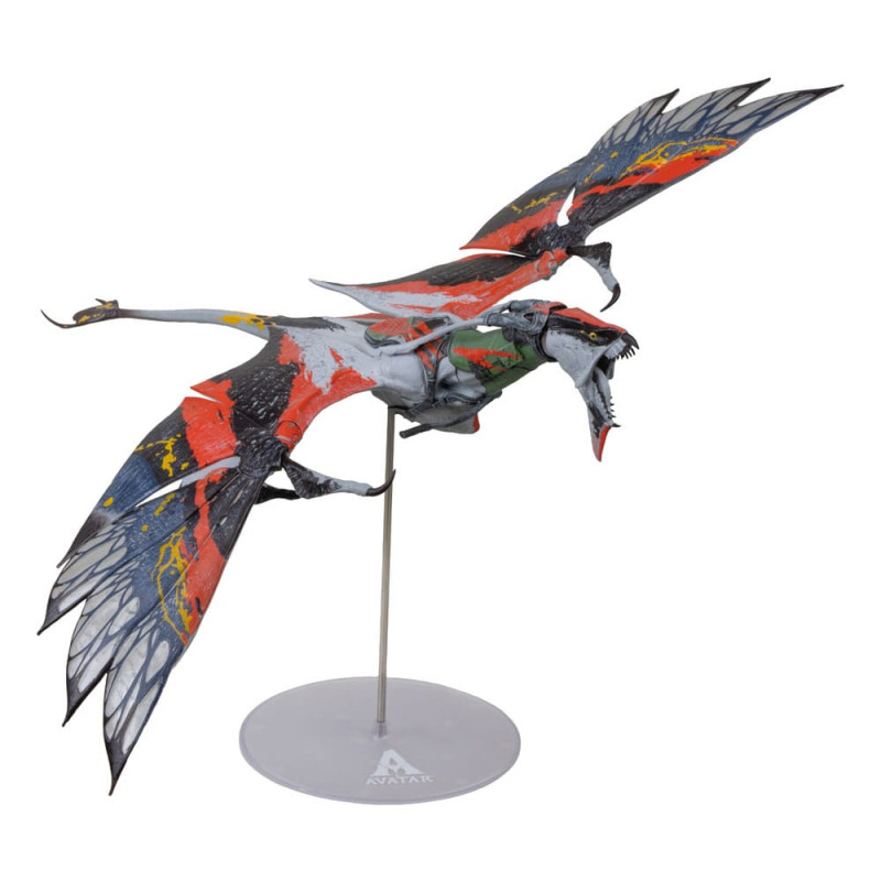 Quaritch’s Banshee Avatar Fire and Ash Figurine – McFarlane