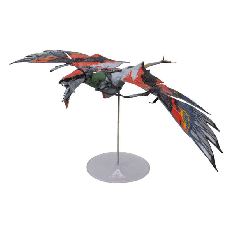 Quaritch’s Banshee Avatar Fire and Ash Figurine – McFarlane