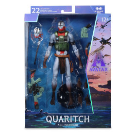 Quaritch Ash Warrior Avatar Fire and Ash Figurine 18cm – McFarlane