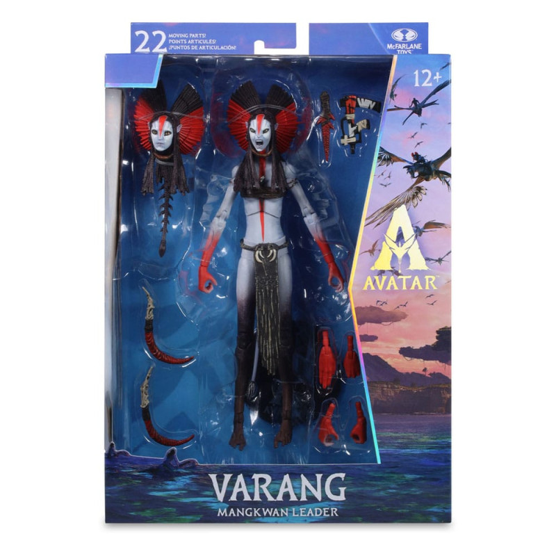 Avatar: Fire and Ash - Figurine Varang (Mangkwan Leader) 18 cm