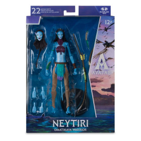 Avatar: Fire and Ash - Figurine Neytiri (Omatikaya Warrior) 18 cm