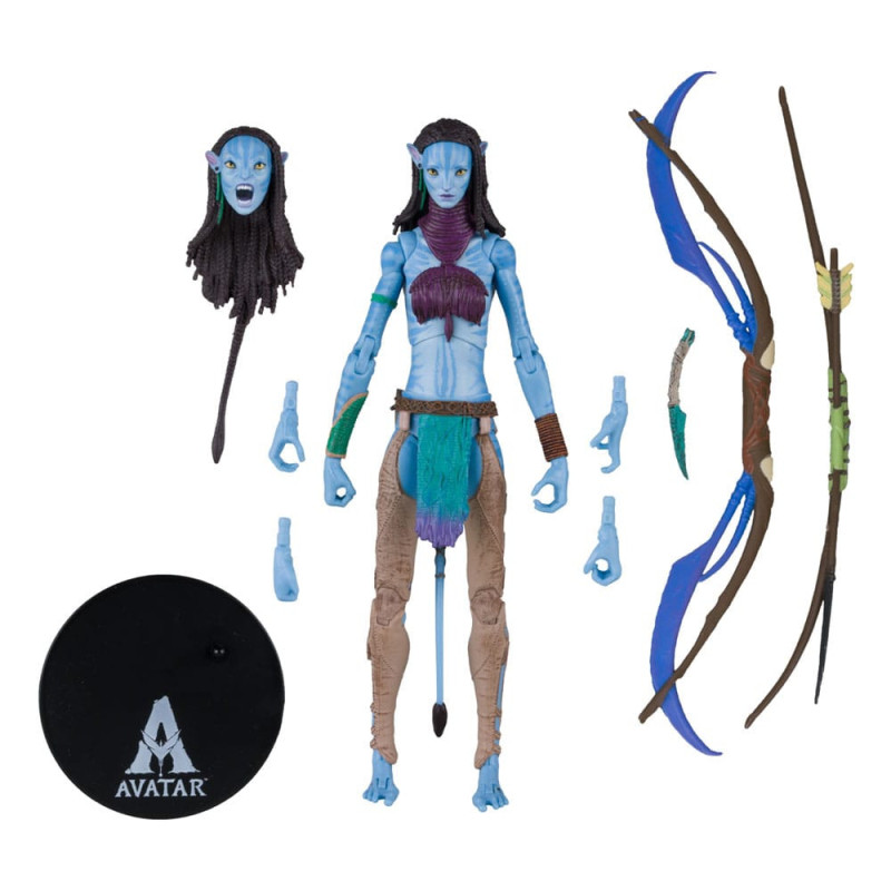 Neytiri Omatikaya Warrior Avatar Fire and Ash Figurine 7" – McFarlane