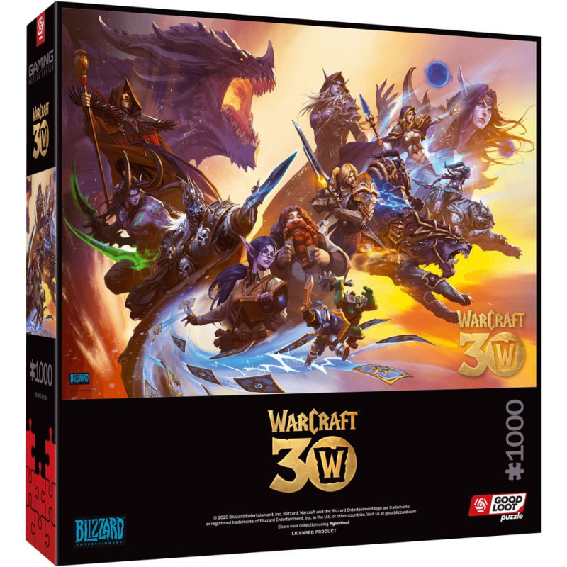 World of Warcraft – Puzzle 30th Anniversary 1000 pièces – Good Loot