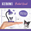 Kuromi – Mini Lampe de Bureau Rechargeable 12 cm