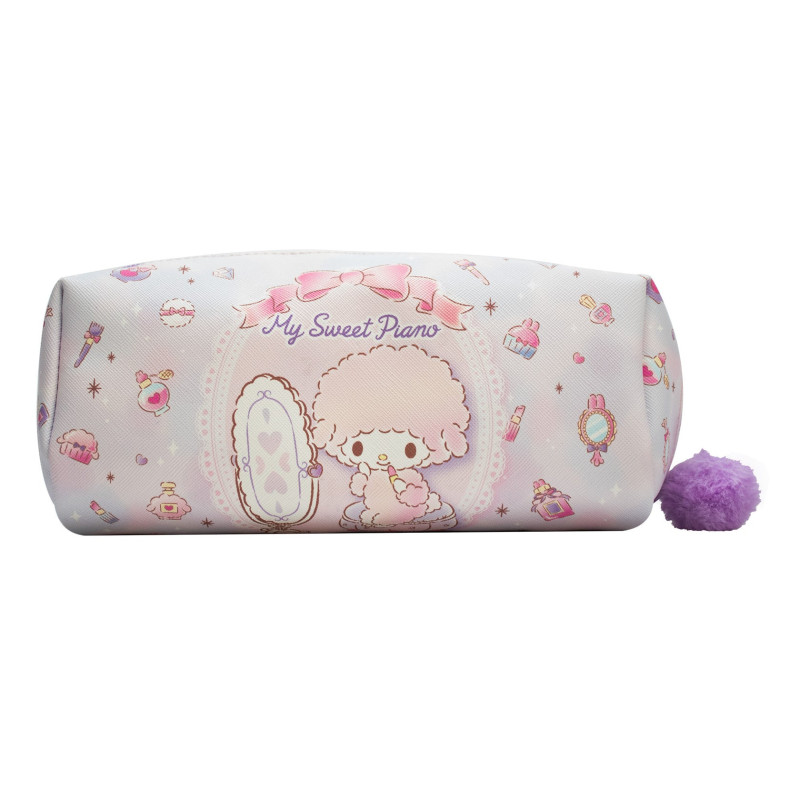 My Melody – Trousse à Crayons PU avec Pompon – Sanrio