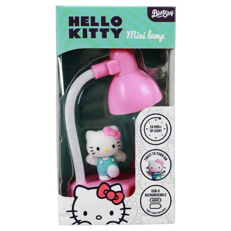 Hello Kitty – Mini Lampe de Bureau Rechargeable 12 cm