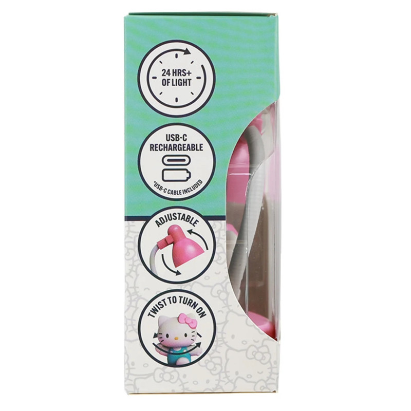 Hello Kitty – Mini Lampe de Bureau Rechargeable 12 cm