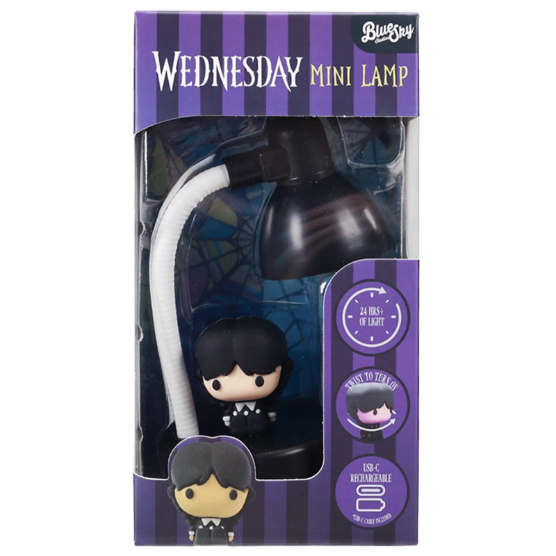 Wednesday – Mini Lampe de Bureau Rechargeable