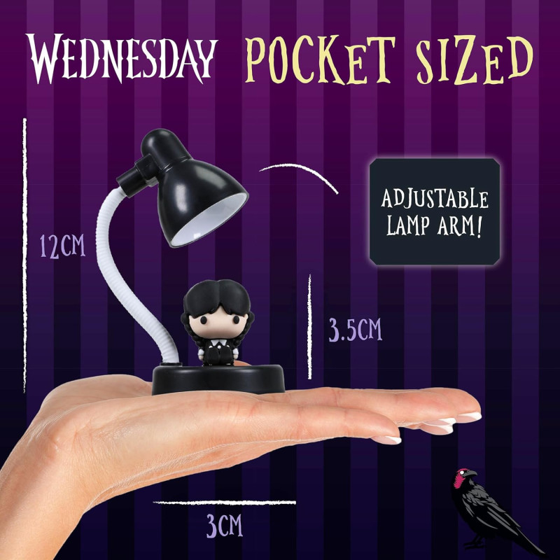 Wednesday – Mini Lampe de Bureau Rechargeable