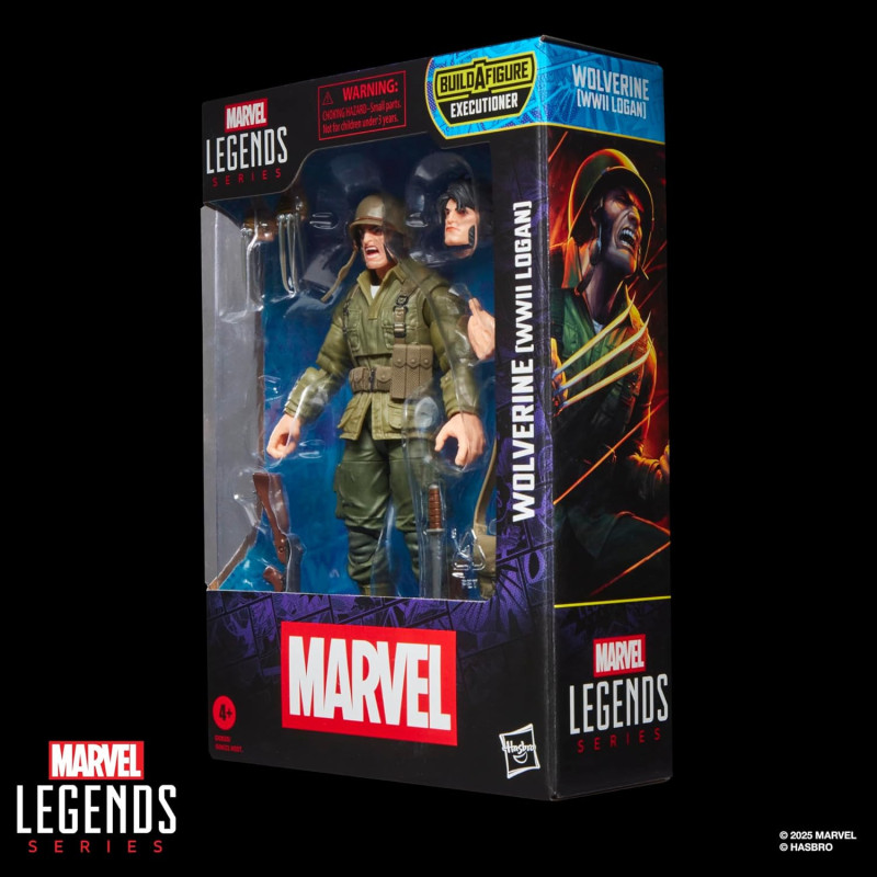 Marvel Legends – Figurine Wolverine (WWII Logan) 15 cm – Hasbro
