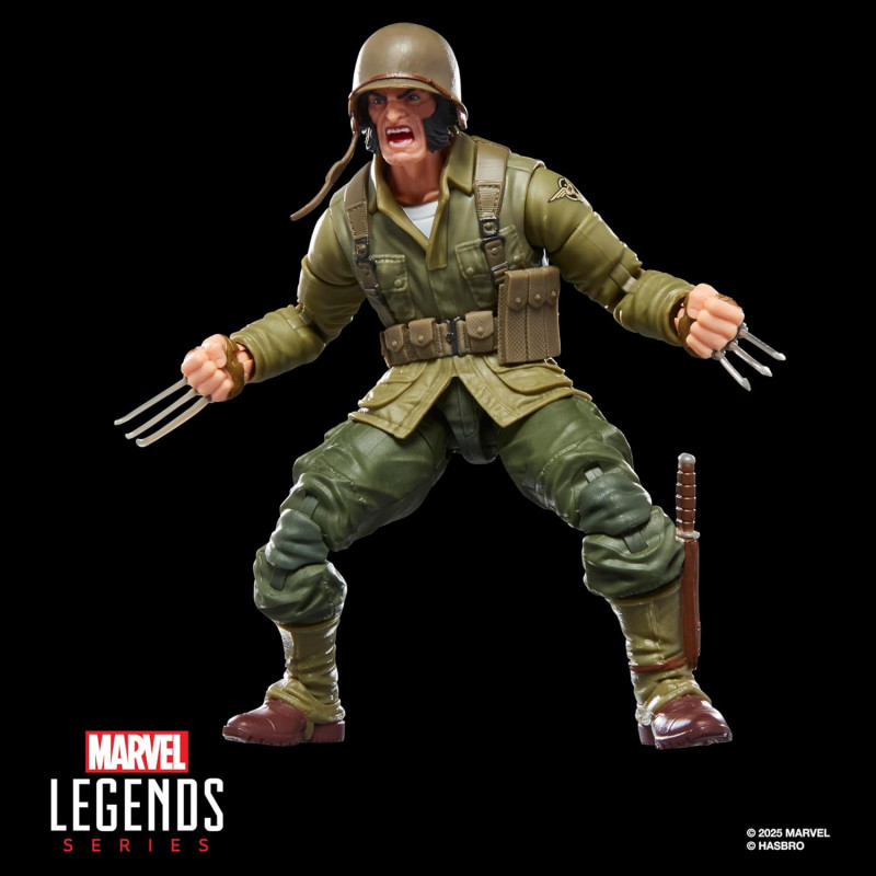 Marvel Legends – Figurine Wolverine (WWII Logan) 15 cm – Hasbro